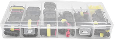 Conector de Bujía de Coche, Kit de Enchufe de Conectores de Cable Impermeable Ligero Confiable para Motocicletas, Camiones, Scooters, Botes