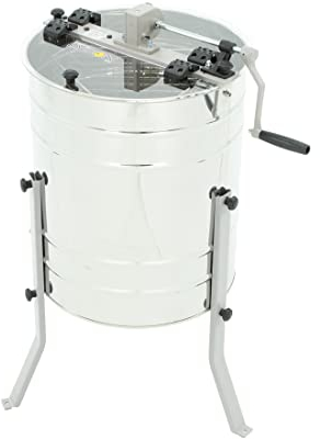 Honigschleuder für 3x Rähmchen mit Handantrieb zum Schleudern von Honig Rähmchen Imkerei Bienen Schleuder