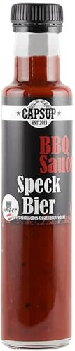 Capsup - BBQ Sauce Speck Bier, Barbecue Sauce 250ml/270g