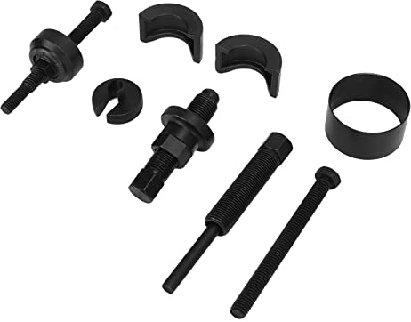Aramox Extracteur Poulie Compresseur Clim Extracteur de Poulie de Direction Assistée, Kit de 8 Pièces pour Pompe de Direction Assistée, Outil d‘Installation et de Démontage Compatible avec C111 C2 For