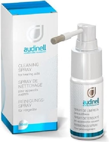 AUDINELL REINIGUNGSPRAY MIT BÜRSTE 30 ML. - Hörgeräte - Ohrstöpsel - Gehörschutz - Otoplastik