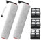 DianSung Bürstenrolle + Filter Ersatzteile für Dreame H12 Pro/ H12 Dual-Nass-und Trockensauger, Zubehör Set 2 Bürstenrolle + 3 Filter + 1 Reinigungsbürste