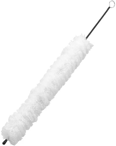 Toyvian Flute Cleaning Brush Premium Cotton Cleaner Brush Soft Flute Swab for Effective Moisture Removal and Dirt Cleaning Practical Musical Instrument Cleaner Tool and Care