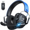 WESEARY WG4 Gaming Headset Wireless, 2,4G Wireless Gaming Headset mit Mikrofon für PS5, PS4, PC, Switch, Mac, Faltbarer Surround Sound Bluetooth Kopfhörer, Über 45 Stunden Akkulaufzeit