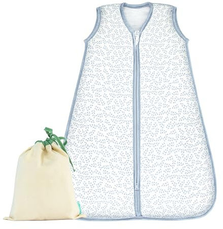 Coco Cuddle Unisex Baby Sleep Sack 2.5 TOG, 6-12 Months Winter Warm Thick Wearable Blanket, Soft Rayon made from Bamboo Muslin Sleep Bag