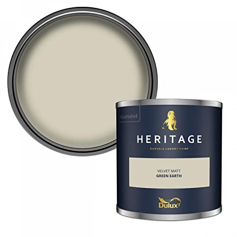 Dulux Trade Heritage Velvet Matt Emulsion Green Earth - 1ltr