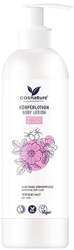 cosnature® Body Lotion Wild Rose. Unleash the power of nature with cosnature® Wild Rose Body Lotion - your best path to silky smoothness and radiant beauty!