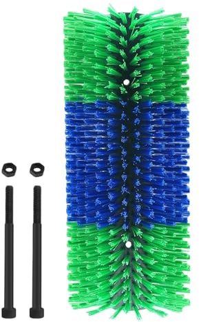 Boskap skrapborste | Åsnan skrapborste | lantbruksdjur skrapborste | hästtrimningsborste helkroppsmassage borste kit bondgårdsdjur perfekt för mule, åsna och hästfällning