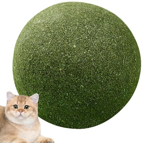 Pibumuse superstora kattmynta bollar, 10 cm kattmynta boll, kattmynta leksak, hälsosam, läcker naturlig kattmynta boll, självlindrande kattgodis