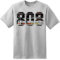 Musikproduzent TR808 GRAU - Technics DJ SL1200 T Shirt TR808 Akai Rekordbox Serato Traktor (S)