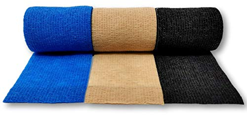 LisaCare Haftbandage - Selbsthaftender Verband - Kohäsive Fixierpflaster 7,5cm x 4,5m - Selbstklebende Bandage - Verbandsmaterial Binden - Bandagen Selbsthaftend (3er-Set)