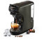 HIBREW H1A Machine à café à capsules, Cafétière multi capsules, Machine espresso, Pression 19 Bars, Arrêt automatique, Compact, Réservoir d'eau, Noir