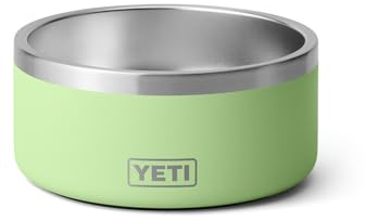 YETI Boomer 4, Stainless Steel, Non-Slip Dog Bowl, Holds 32 Ounces, Key Lime
