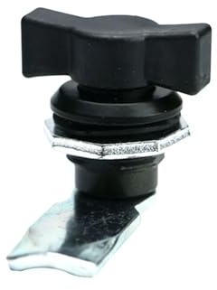 MS714-2 Electric Cinet T-Handle Turnkey Lock Ms722 Iron Sheet Switch Cinet Door Double Wing Lock 1Pcs