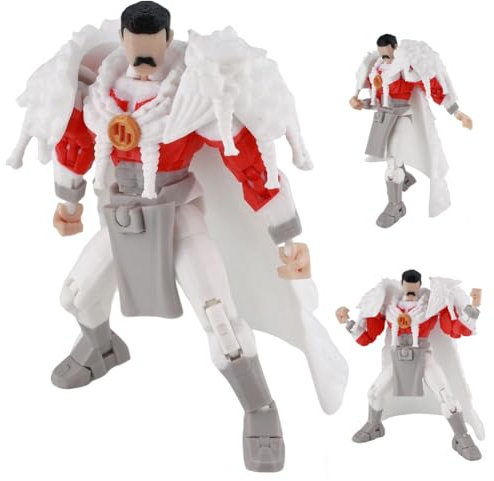 Anjinguang Mark Grayson figur Thragg/Emperor Argall/Rex Splode anime actionfigur rörliga fogar modell med tillbehör anime 3D-tryckt staty samlargåvor 14 cm