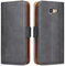 Bozon Galaxy A3 2016 Hülle, Leder Tasche Handyhülle für Samsung Galaxy A3 (2016) Schutzhülle Flip Wallet mit Ständer und Kartenfächer/Magnetverschluss (Schwarz)