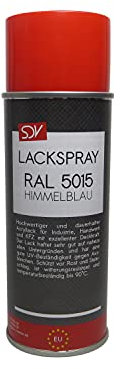 SDV Chemie Lackspray RAL 5015 HIMMELBLAU 3x 400ml glänzend Acryllack