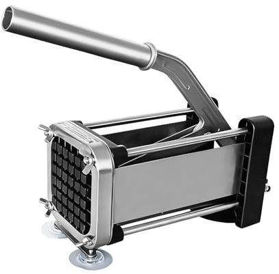 Cortador de Patatas Fritas - Acero Inoxidable Picadora Utensilios Cocina | Cortador Manual De Patatas para Freír | para Preparación de Comidas Verduras Ensalada Hogar Comercial Restaurante Barbacoa