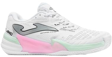 Joma Zapatillas Tenis Mujer, 37-43 Amortiguación Reactiva y Alta Estabilidad – Roland Lady AC