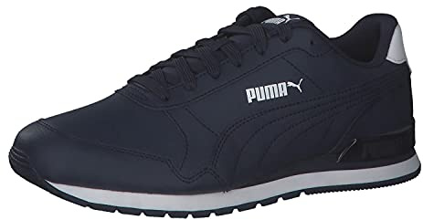 PUMA unisex - vuxen St Runner Leather AdultLåga sneakers