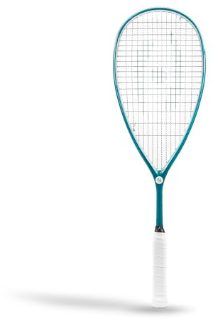 Harrow Response 120 Squash Racquet | Lightweight 120g Frame for Enhanced Power & Control | Teardrop Design, Premium Carbon Fiber Construction | Ideal for Intermediate to Advanced Players