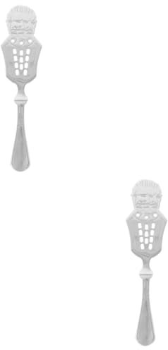 iplusmile 2pezzi Per Assenzio Inossidabile Design Strumento Per e Filtrare Utensile Per Cocktail e Bevande Facile Usare e Maneggevole