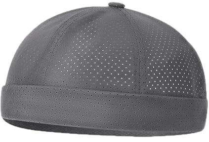 YAMEE Docker Cap Herren Sommer Mesh Leichte Atmungsaktive,Matrosenmütze Unisex Waterproof,Docker Mütze Herren Weich Adjustable,Beanie Mütze Herren Casual,Krempenlose Hüte Stilvolle,Hafenmütze