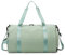 X SIM FITNESSX Sporttasche mit Schuhfach Damen/Herren Trainingstasche Sportbeutel Schwimmtasche Reisetasche für Sport Gym & Fitness Weekender Reisen (lichte Grün)