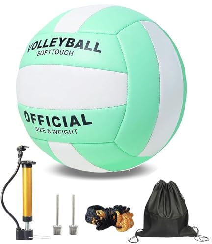 PureBliss Volleyball,Official Size 5 Volleyballs for Indoor Outdoor