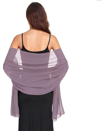 Van Der Rich ® - Silk Mussel Scarf Lätt Sjal - Kvinnor