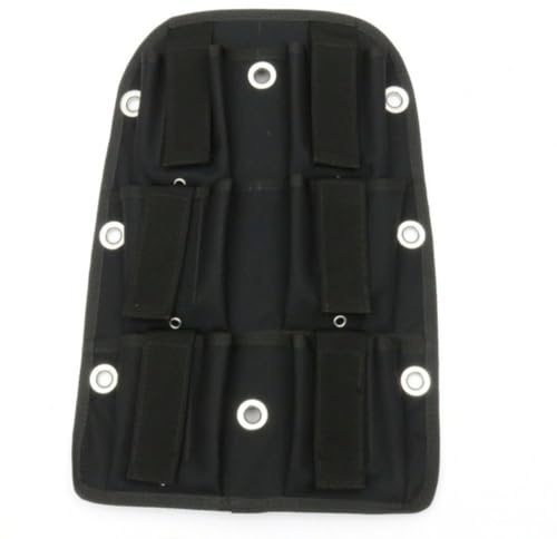 LeeQinersw Gilet de pour Plongée Plaque de Stabilisation Dorsale Système Poids 6 Poches en PET Nylon Acier Inox Utilisation Recommandée en eau Froide et avec Combinaison Étanche