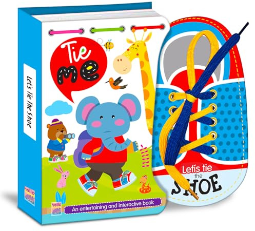 It’s Time to Learn How to Tie My Shoes — Activity Book for Growing Kids Ages 4+