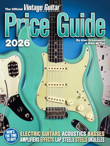 Official Vintage Guitar® Magazine Price Guide 2026