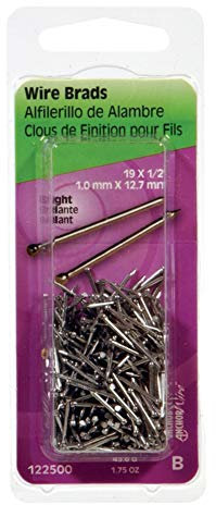 Hillman 122500 - Clavo de alambre, 1/2 pulgada, acero, Bright6