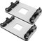 Xiatiaosann für AM4 Backplate CPU Kühlkörper Halterung Back Lüfter Wasserkühlung Montageplatte für AM4 (A320/B350/X370/B450/X470/A520/B550/X570), 2 Stück, CPU-Backplane und Lüfterhalterung