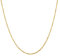 Epinki Kette Metall Damen 50 cm, Standardgliederkette Gold Freundschaftsketten Jungen Breit 2MM Halsketten Edelstahl Vintage für Frauen