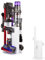Porte-Aspirateur Dyson V6, V7, V8, V10, V11, V15, DC30, DC31, DC34, DC35, DC58, DC59, DC62, DC74. Organisateur de rangement sans percer le mur. Acier au carbone.