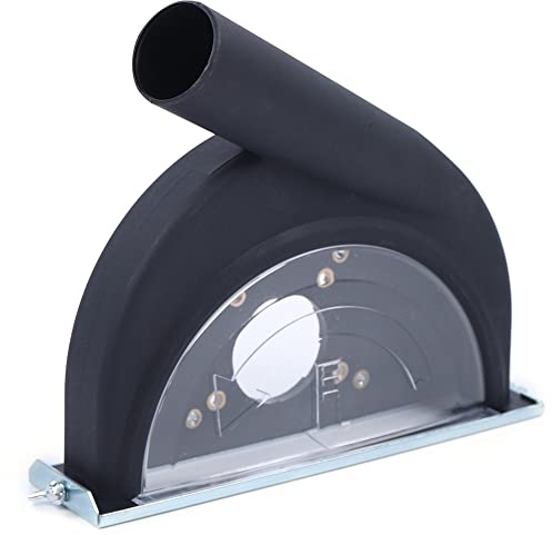 Winkelschleifer Staubschutz für φ150-180 mm Handwinkelschleifer Professional Dunstabzugshaube Absaughaube für sichere und staubarme Holzbearbeitung Zubehör für Winkelschleifer
