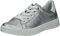 ara Damen ROM Sneaker, Silber,Weiss, 44 EU