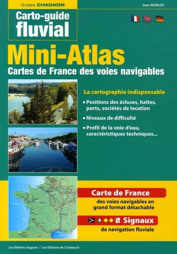 Mini-atlas des voies navigables de France: Edition trilingue français-anglais-allemand