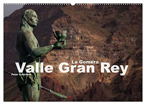 La Gomera - Valle Gran Rey (Wandkalender 2025 DIN A2 quer), CALVENDO Monatskalender: Das wunderbare Tal des grossen Königs auf der kanarischen Insel La Gomera