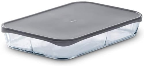 Rosendahl Deckel für Ofenfeste Form 38x25.5 cm Grand Cru klassisch, grau