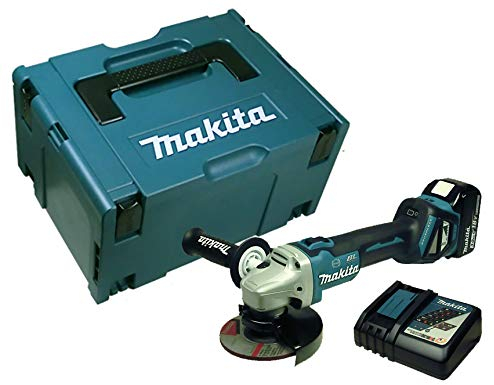 Makita DGA 513 Akku-Winkelschleifer mit Akku 3 Ah und Ladegerät