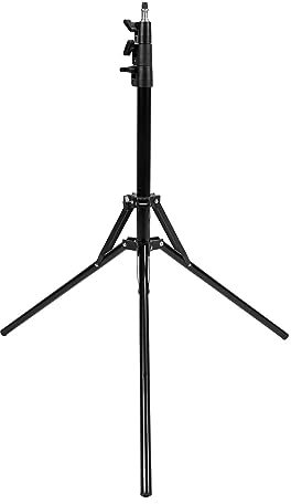 Soporte para Trípode para Fotografía, Soporte Ligero de Aluminio Resistente, Pliegue Inverso Engrosado de 2 M, Soporte de Tres Patas