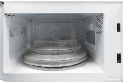 NERTHUS FIH 1305 Mikrowellendeckel aus transparentem Silikon: Zusammenklappbar, elegant und funktional