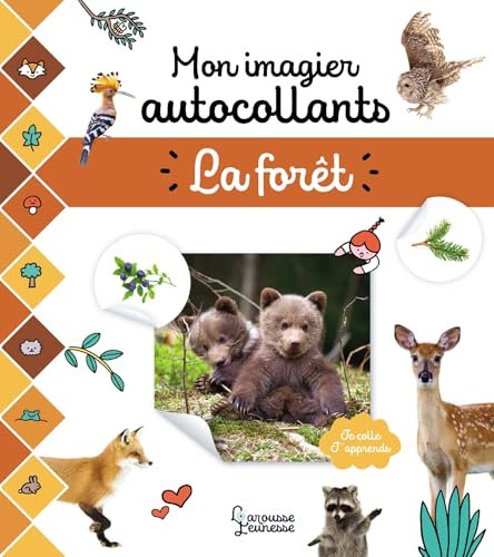 Mon imagier autocollants - La forêt