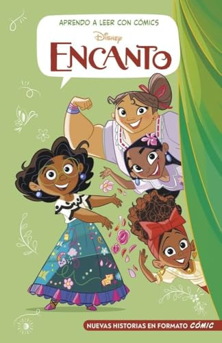 Aprendo a leer con cómics Disney - Encanto: Cómic con letra MAYÚSCULA, ideal para primeros lectores. (Aprendo con Disney)