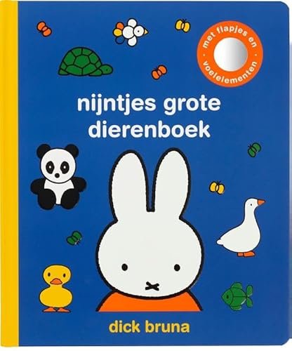 nijntjes grote dierenboek: met flapjes en voelelementen