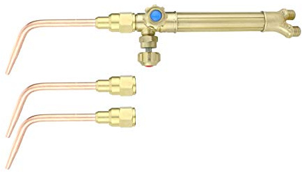 SÜA - Ligth Duty Welding/Brazing Torch Handle Compatible with Victor Series ''J'' + Welding Tips