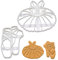 2er Set Ballett Ausstechformen (Formen: Tutu und Ballettschuh), 2 Teile, Bakerlogy